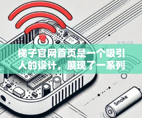 梯子官网首页是一个吸引人的设计，展现了一系列与梯子产品和服务相关的元素。以下是对其设计和功能的分析