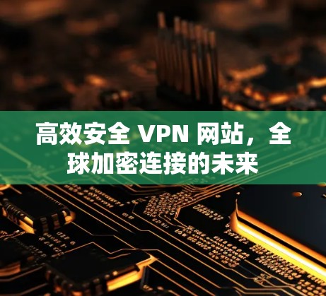 高效安全 VPN 网站,全球加密连接的未来