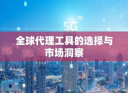全球代理工具的选择与市场洞察