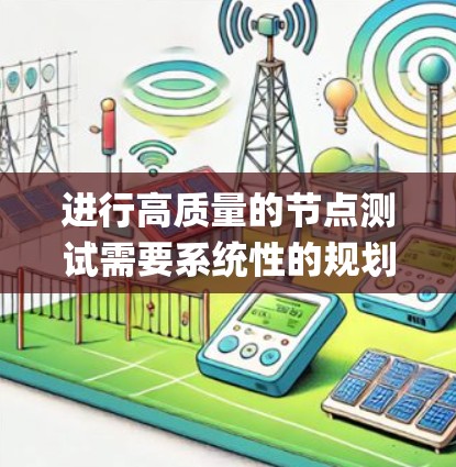 进行高质量的节点测试需要系统性的规划和细致的操作。以下是一个结构清晰、step-by-step 的指南，帮助您顺利完成高质量的节点测试