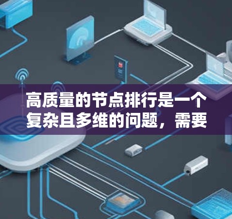 高质量的节点排行是一个复杂且多维的问题,需要综合考虑多个因素来确保节点的高质量和排位的公平性和准确性。以下是一个分步的解决方案