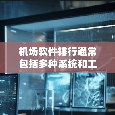 机场软件排行通常包括多种系统和工具，这些工具用于机场的管理和运营，以提高效率和用户体验。以下是一些常见的机场软件及其功能，供参考