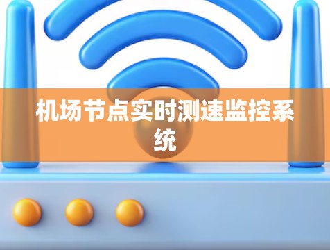 机场节点实时测速监控系统