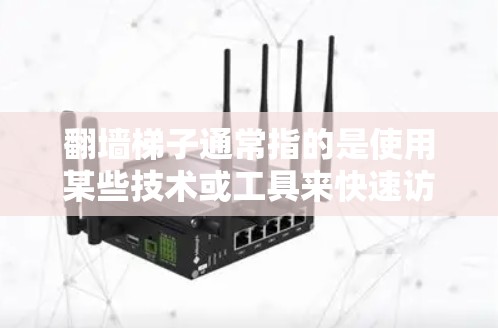翻墙梯子通常指的是使用某些技术或工具来快速访问或连接到其他平台或网站的技术手段。您提到的快速连接可能指的是通过某种翻墙工具或技术来完成访问，而不是翻墙本身。以下是一些可能的解释和建议