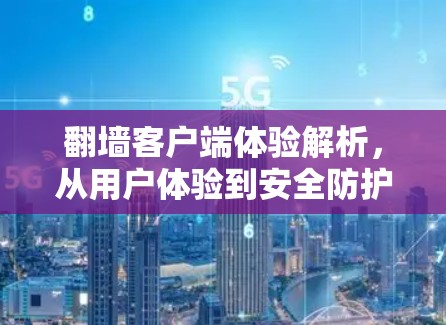 翻墙客户端体验解析,从用户体验到安全防护的深度探索