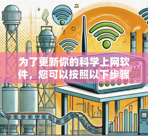 为了更新你的科学上网软件，您可以按照以下步骤操作