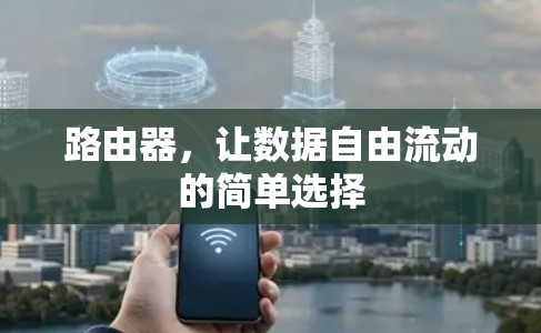 路由器，让数据自由流动的简单选择