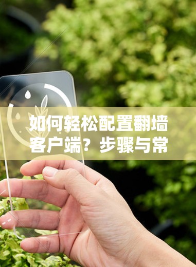 如何轻松配置翻墙客户端？步骤与常见问题解析