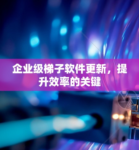 企业级梯子软件更新,提升效率的关键 企业级梯子软件更新,提升效率的关键
