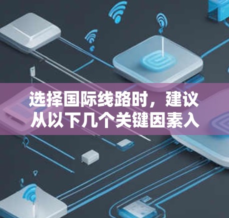 选择国际线路时,建议从以下几个关键因素入手,以确保你的旅行体验最佳 选择国际线路时,建议从以下几个关键因素入手,以确保你的旅行体验最佳