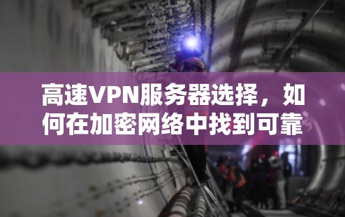 高速VPN服务器选择，如何在加密网络中找到可靠的安全服务器