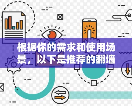 根据你的需求和使用场景,以下是推荐的翻墙软件 根据你的需求和使用场景,以下是推荐的翻墙软件