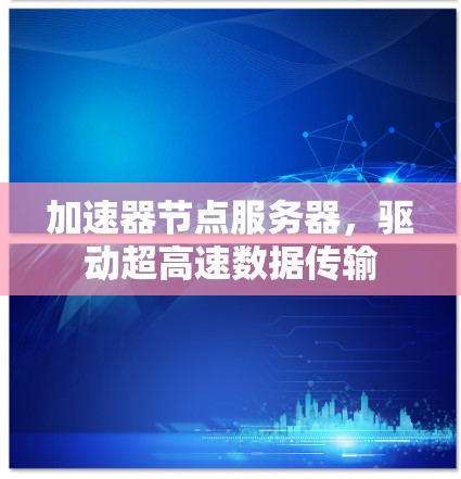加速器节点服务器，驱动超高速数据传输