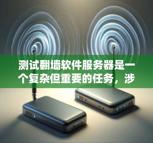 测试翻墙软件服务器是一个复杂但重要的任务,涉及多个方面,包括服务器配置、网络协议、性能测试和安全策略。以下是一些详细步骤,帮助您系统地进行翻墙软件服务器的测试 测试翻墙软件服务器是一个复杂但重要的任务,涉及多个方面,包括服务器配置、网络协议、性能测试和安全策略。以下是一些详细步骤,帮助您系统地进行翻墙软件服务器的测试