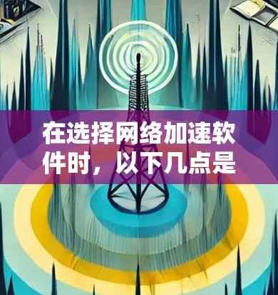 在选择<strong>网络加速</strong>软件时,以下几点是关键