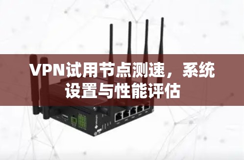 VPN试用节点测速，系统设置与性能评估