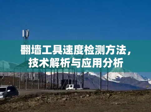 翻墙工具速度检测方法,技术解析与应用分析 翻墙工具速度检测方法,技术解析与应用分析