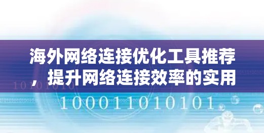 海外网络连接优化工具推荐，提升网络连接效率的实用技巧