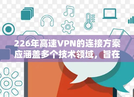 226年高速VPN的连接方案应涵盖多个技术领域，旨在打造高效、安全、可靠并支持多样网络架构的解决方案。以下是该方案的主要组成部分