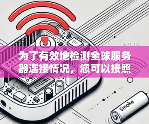 为了有效地检测全球服务器连接情况,您可以按照以下步骤进行操作 为了有效地检测全球服务器连接情况,您可以按照以下步骤进行操作