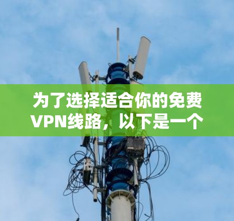 为了选择适合你的免费VPN线路,以下是一个清晰的步骤指南