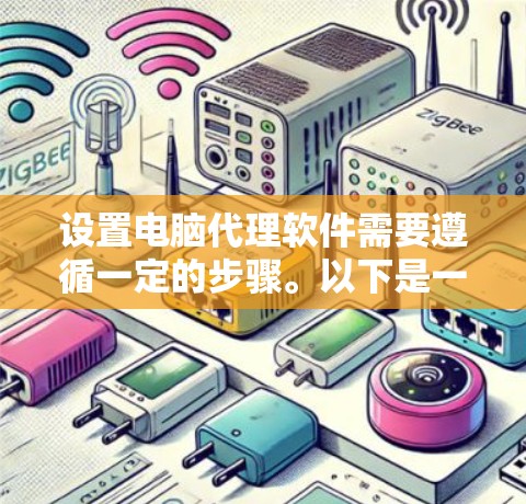 设置电脑代理软件需要遵循一定的步骤。以下是一些通用的步骤，适用于大多数电脑代理软件，包括杀毒软件、防火墙工具等
