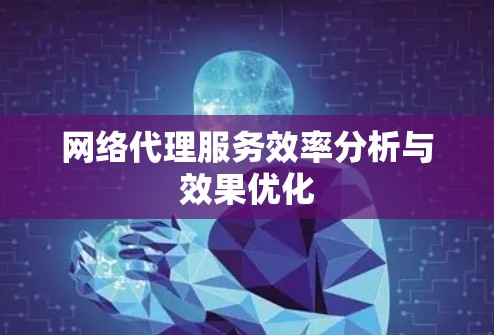 网络代理服务效率分析与效果优化 网络代理服务效率分析与效果优化