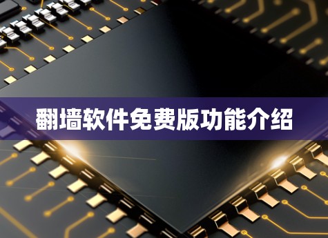 翻墙软件免费版功能介绍 翻墙软件免费版功能介绍