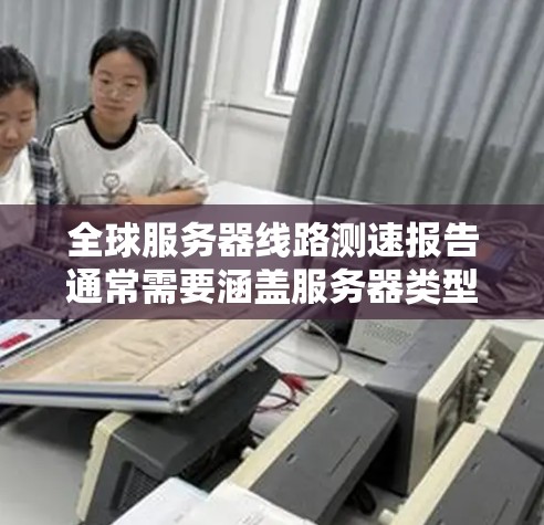 全球服务器线路测速报告通常需要涵盖服务器类型、测试频率、测试方法、测试工具、测试结果以及优化建议等部分。以下是根据这些方面整理的报告内容
