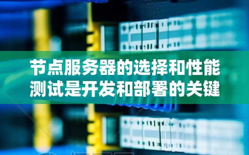 节点服务器的选择和性能测试是开发和部署的关键步骤。以下是对节点服务器的详细分析和建议