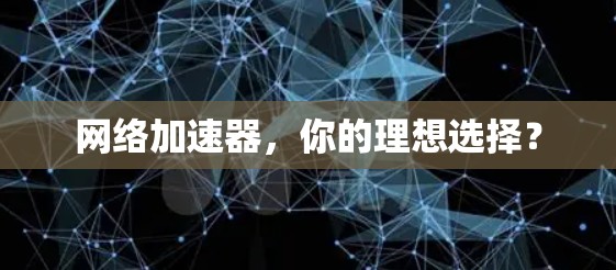 <strong>网络加速</strong>器,你的理想选择?