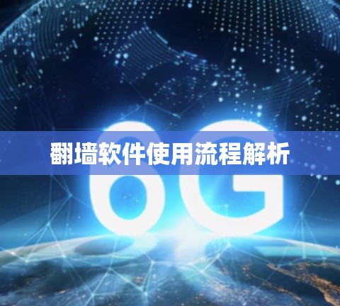 翻墙软件使用流程解析