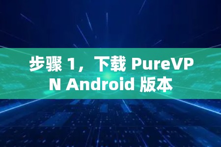 步骤 1，下载 PureVPN Android 版本