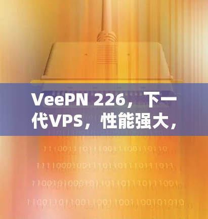 VeePN 226，下一代VPS，性能强大，适合低延迟需求