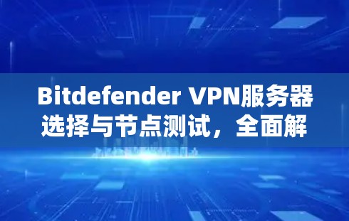 Bitdefender VPN服务器选择与节点测试，全面解析与最佳实践