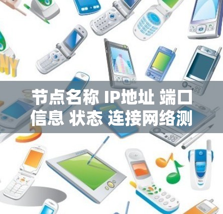 节点名称 IP地址 端口信息 状态 连接网络测试结果