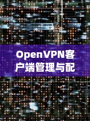 Open<strong>VPN客户端</strong>管理与配置说明