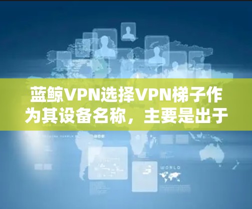 蓝鲸VPN选择VPN梯子作为其设备名称，主要是出于以下几个原因