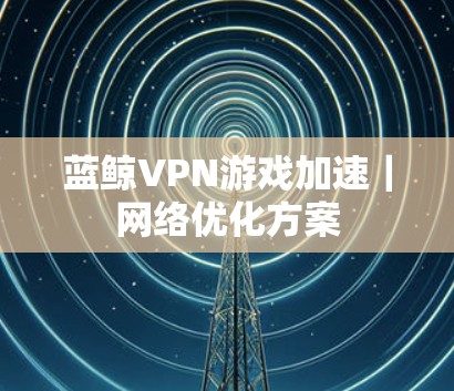 蓝鲸VPN游戏加速｜网络优化方案