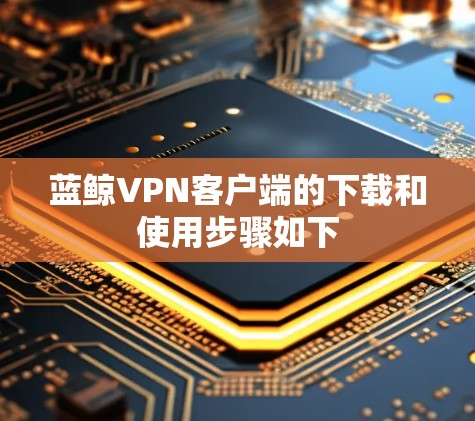 蓝鲸<strong>VPN客户端</strong>的下载和使用步骤如下