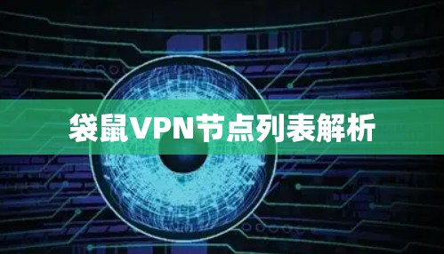 袋鼠VPN节点列表解析
