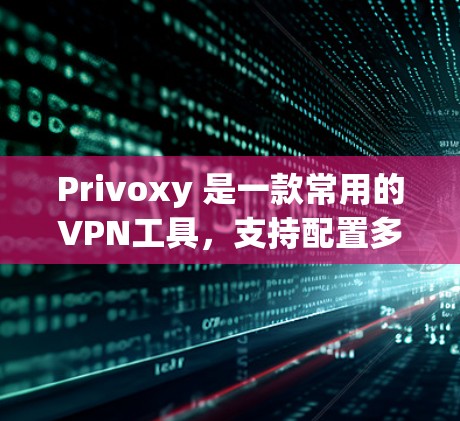 Privoxy 是一款常用的VPN工具，支持配置多个节点，包括服务器和客户端。以下是关于 Privoxy 网络节点配置的教程，帮助您更好地配置 VPN 网络