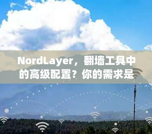 NordLayer，翻墙工具中的高级配置？你的需求是否已满足？