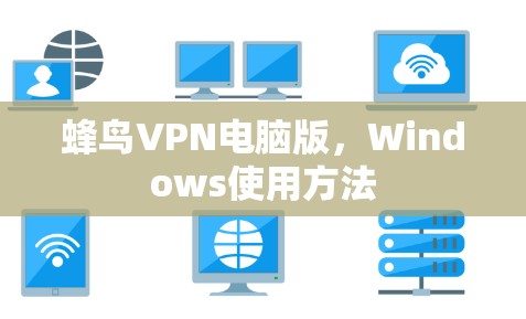 蜂鸟VPN电脑版,Windows使用方法