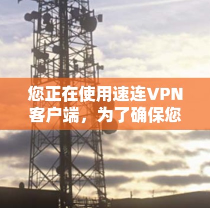 您正在使用速连<strong>VPN客户端</strong>,为了确保您的使用体验和数据安全,建议按照以下步骤操作