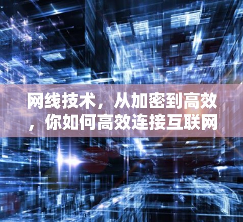 网线技术，从加密到高效，你如何高效连接互联网？