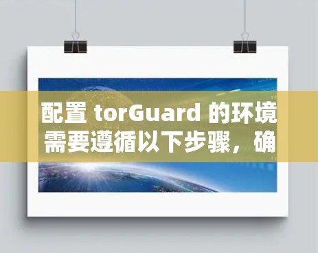 配置 torGuard 的环境需要遵循以下步骤，确保所有设置正确无误。以下是一个详细的指南