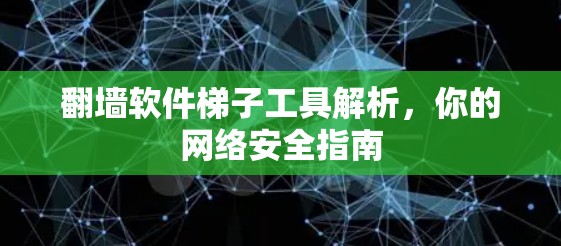 翻墙软件梯子工具解析,你的网络安全指南 翻墙软件梯子工具解析,你的网络安全指南