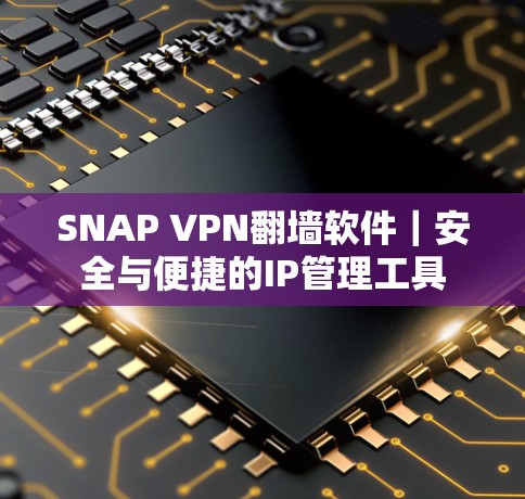 SNAP VPN翻墙软件｜安全与便捷的IP管理工具