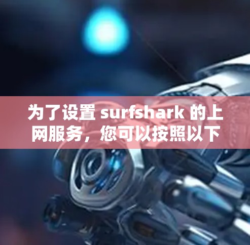 为了设置 surfshark 的上网服务，您可以按照以下步骤进行操作